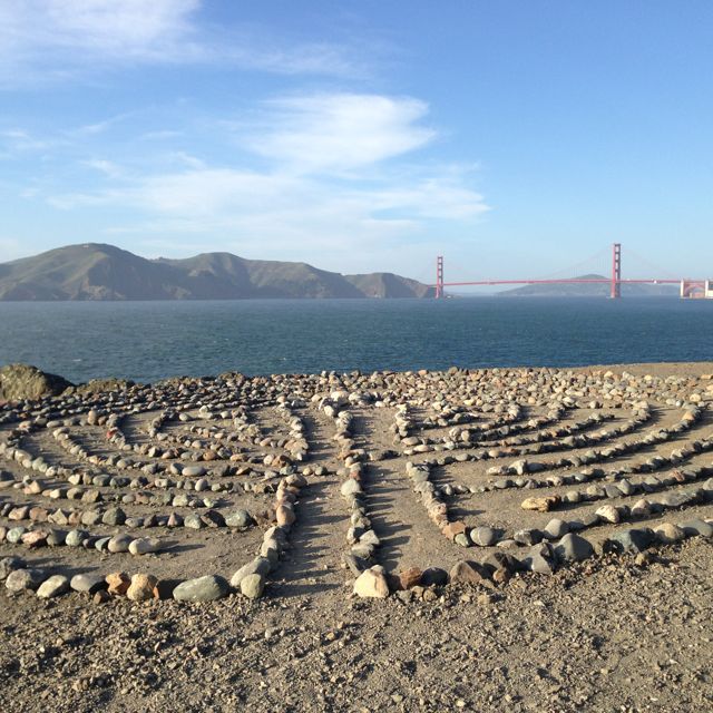 Hidden Labyrinth at Lands End San Francisco
