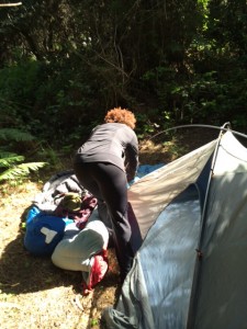 Camping in Fort Bragg