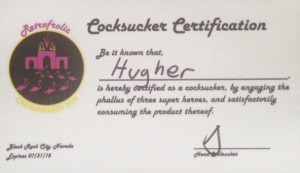 Retrofrolic Cocksucking Certification Burning Man
