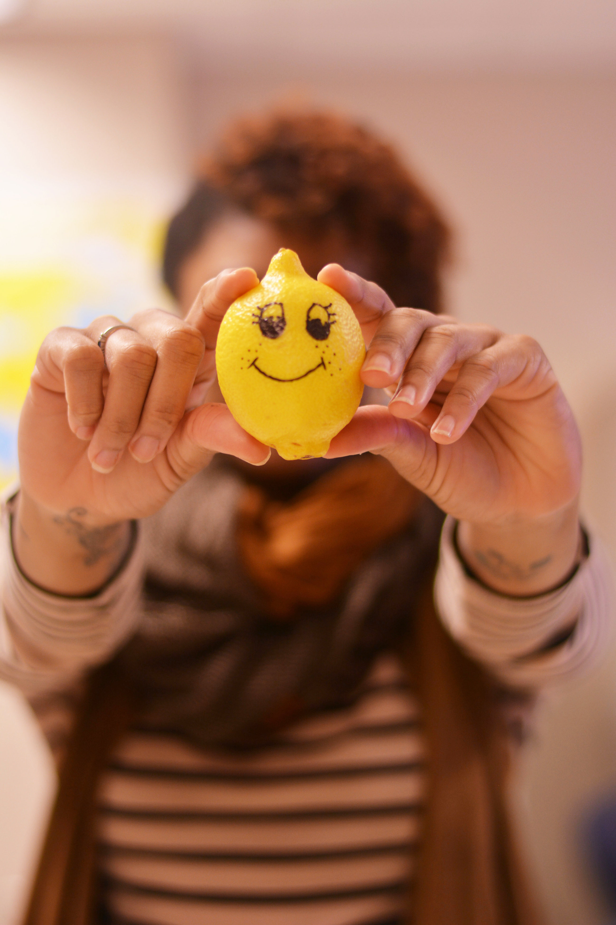 black woman lemonade