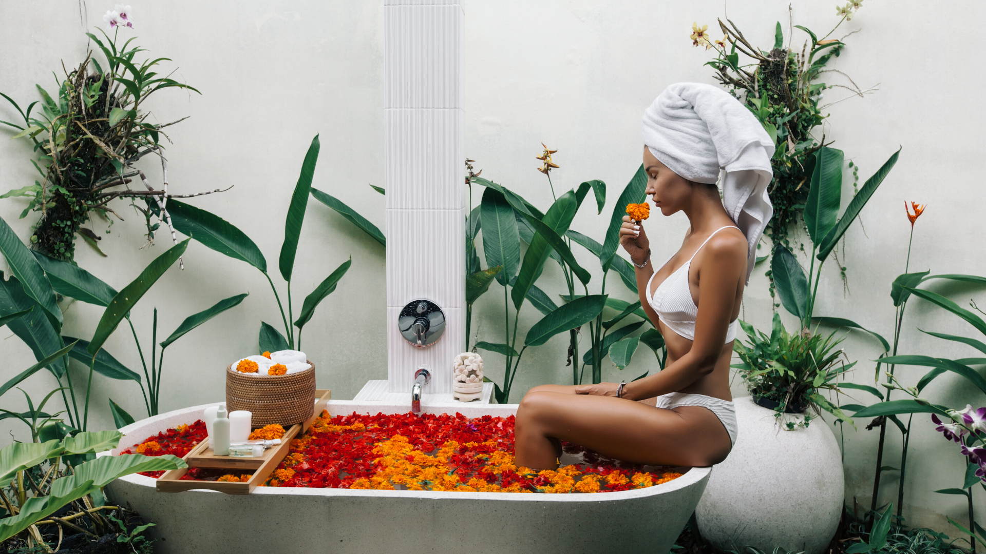 A Spa Bath at Home